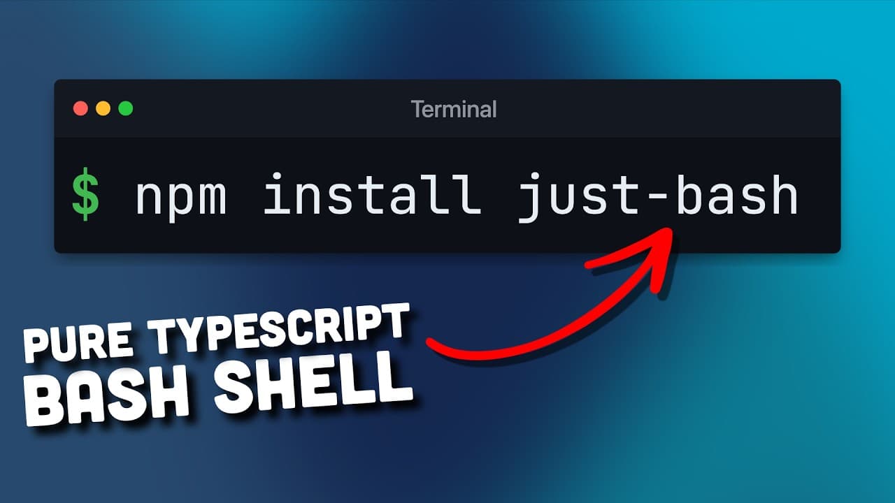 This Makes AI Agents WAY More Powerful (just-bash)